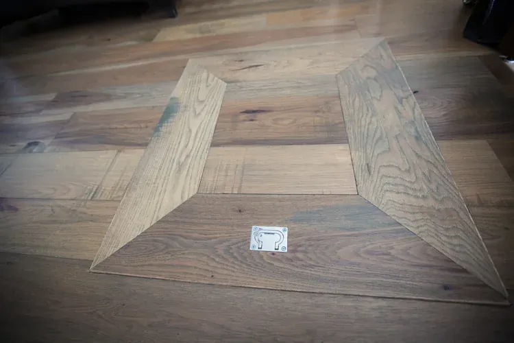 Woodwise installation — hallway