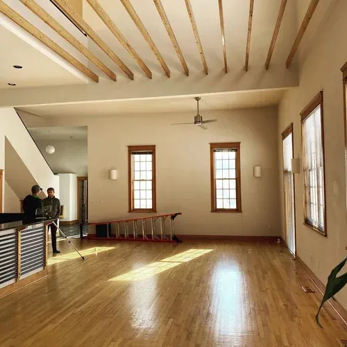 Custom floor installation