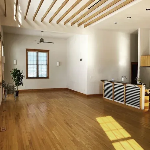 Hardwood floor refinishing process