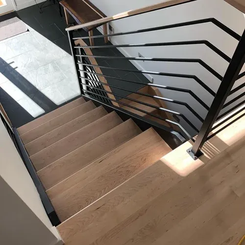 On-site flooring work