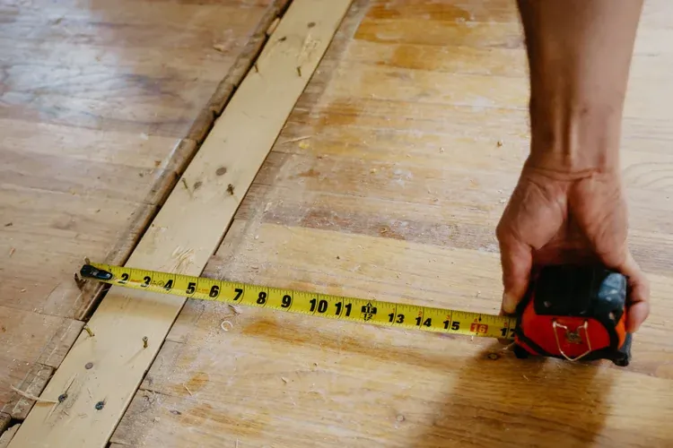Hardwood floor refinishing