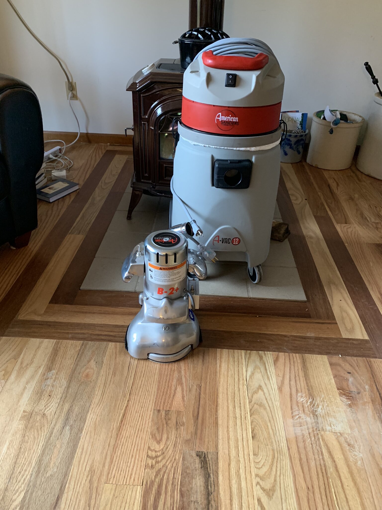 Finished hardwood floor